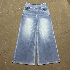 Halara wide leg pajama jeans (they are so soft!) women’s size medium